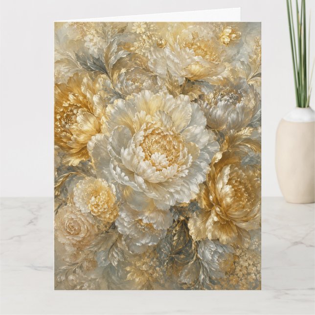 Goldener Elfenbeingarten Karte (Vorderseite)