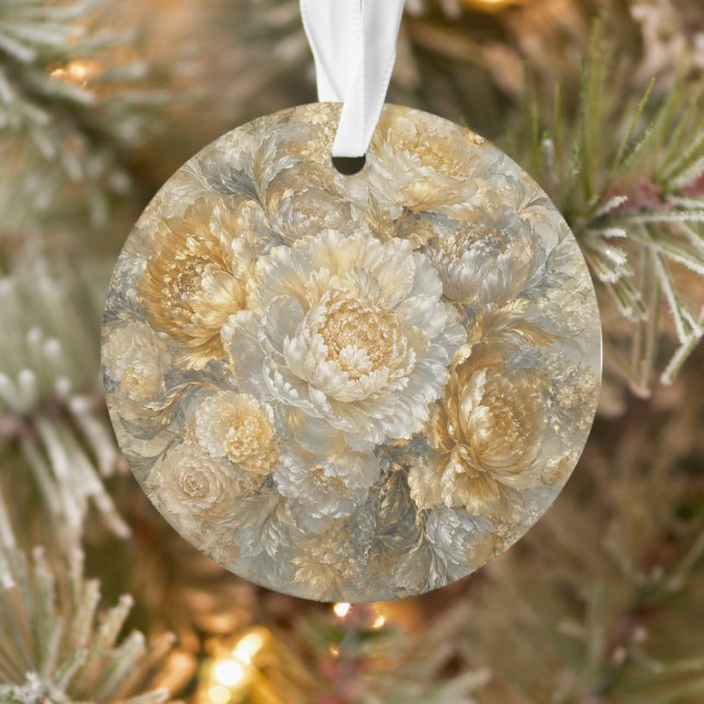 Goldener Elfenbeingarten Ornament (Baum)