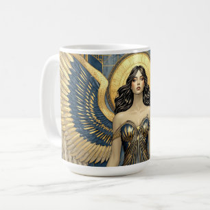 Goldener Engel Kaffeetasse