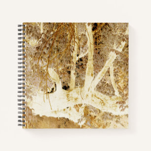 Goldener Fall.... Notizbuch