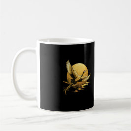Goldener Flug Kaffeetasse