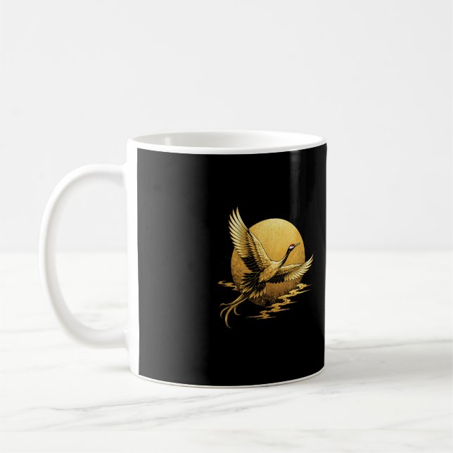 Goldener Flug Kaffeetasse (Links)