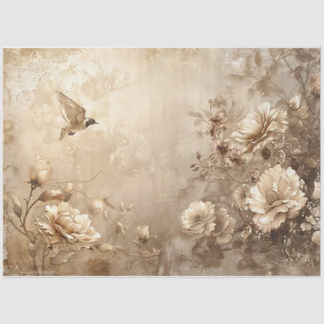 Goldener Flug Seidenpapier (Vorderseite)