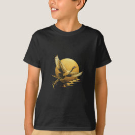 Goldener Flug T-Shirt