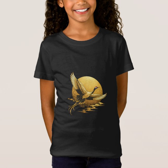 Goldener Flug T-Shirt (Vorderseite)