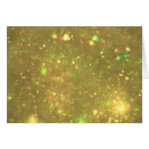 Goldener Galaktischer Glitter
