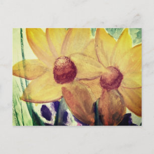 Goldener Garten Postkarte