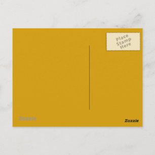 Goldener gelber Hintergrund auf der Postkarte