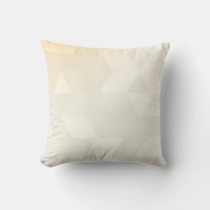 Goldener geometrischer Traum Kissen