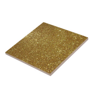 Goldener Glitter-Digitaldruck Fliese