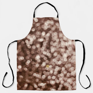 goldener Glitzer Textur Hintergrund. Selektiver Fo Schürze