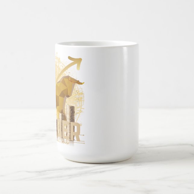 Goldener Händler Kaffeetasse (Mittel)