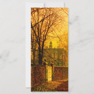 Goldener Herbst John Atkinson Grimshaw Karte