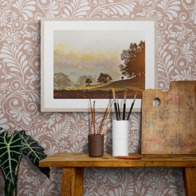 Goldener Herbstsonntag in Bradgate Fotodruck (Von Creator hochgeladen)