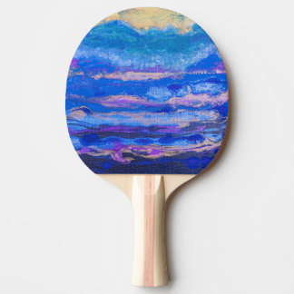 Goldener Himmel Tischtennis Schläger