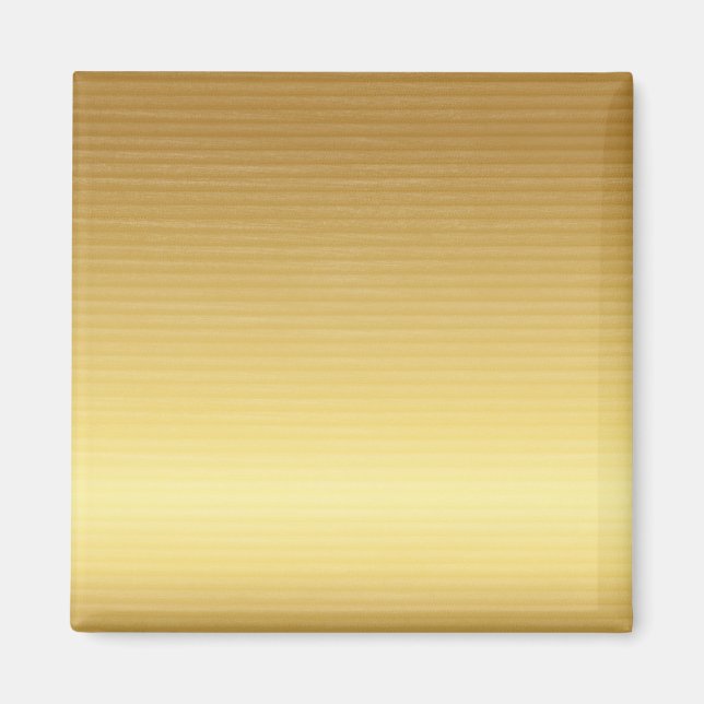 Goldener Hintergrund Magnet (Vorne)