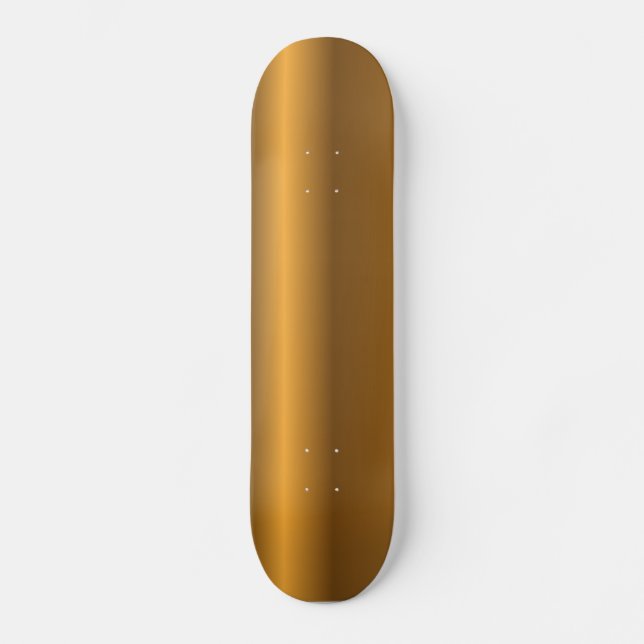 Goldener Hintergrund Skateboard (Vorderseite)
