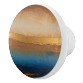 Goldener Horizont Keramikknauf