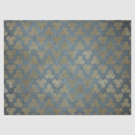 Goldener Knotenpunkt Seidenpapier