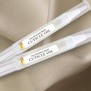 Goldener Kosmetischer Drehung Pen 3 ml 5 ml Cuticl Etiketten
