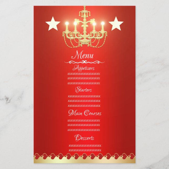 Goldener Kronleuchter (Vorderseite)