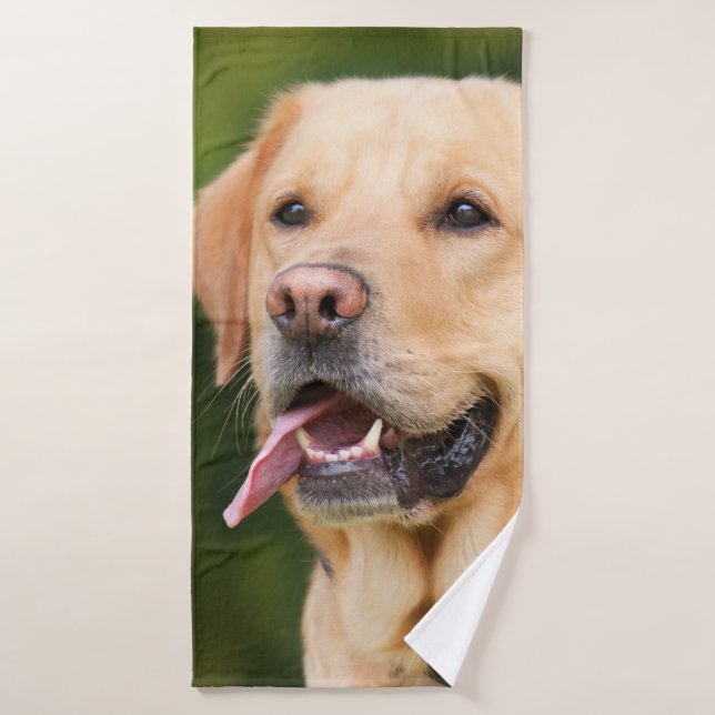 Goldener Labrador Badehandtuch (Badehandtuch)