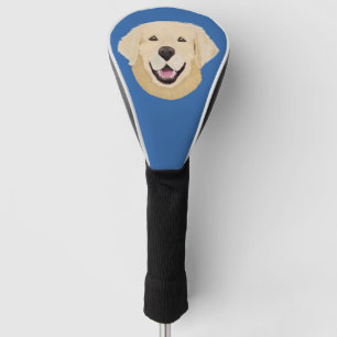 Goldener Labrador Golf Headcover