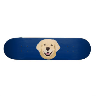 Goldener Labrador Skateboard