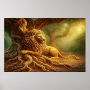 Goldener Löwe  Poster