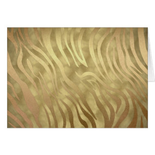 Goldener Luxus Luxuriöser Zebra Dschungel Safari G