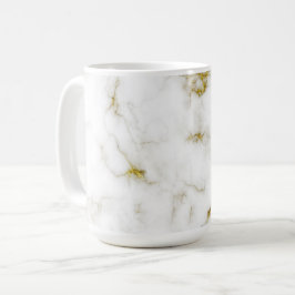Goldener Marmor Kaffeetasse