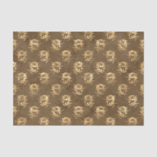 Goldener Mythischer Drache Seidenpapier