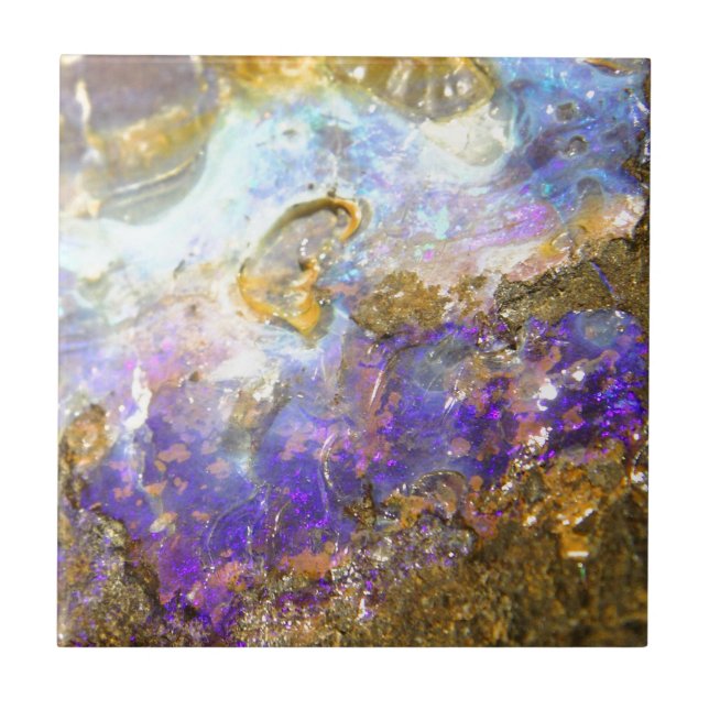 Goldener Opal Fliese (Vorderseite)