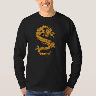 Goldener orientalischer Drache 04 T-Shirt