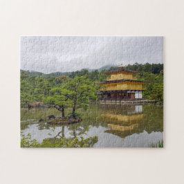 Goldener Pavillon Zen buddhistischer Tempel Kyoto  Puzzle