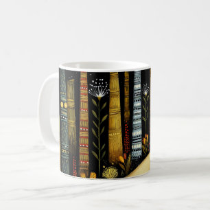 GOLDENER PFAD HAIN WHIMSICAL WÄLDCHEN KUNST #1 KAFFEETASSE