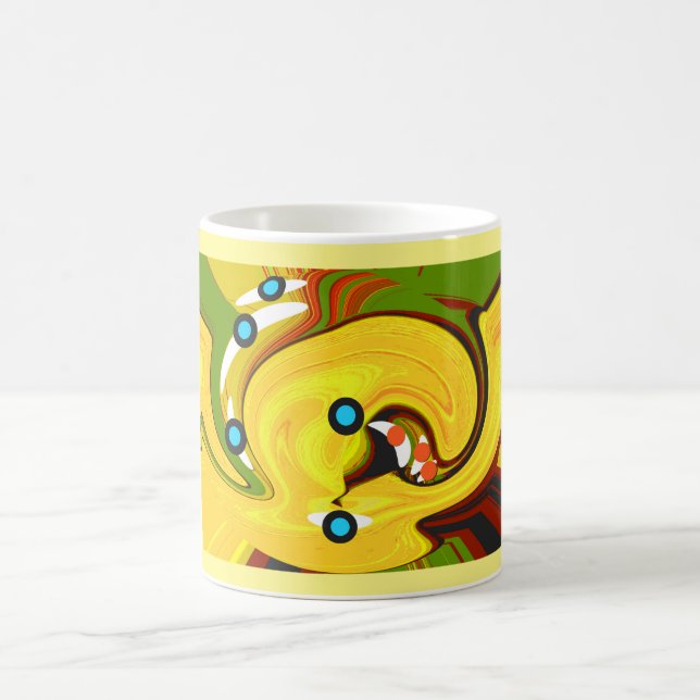 Goldener Pfad Kaffeetasse (Mittel)