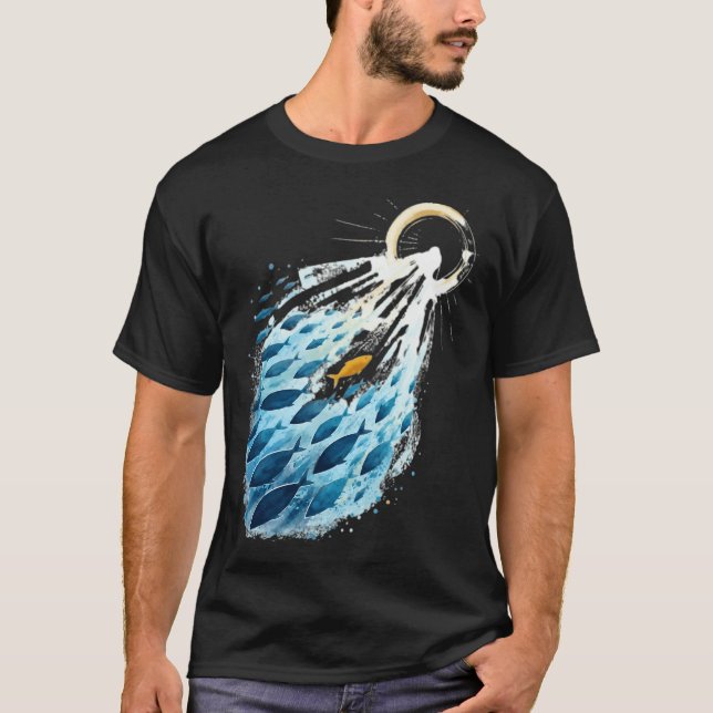 Goldener Pfad T-Shirt (Vorderseite)