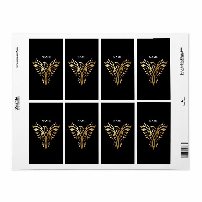 Goldener Phönix, Eleganz (Vorne)