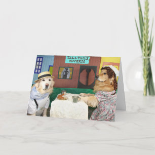 Goldener Pioniergeburtstag Karte