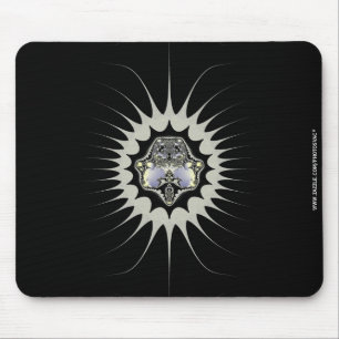 Goldener Raum Mousepad