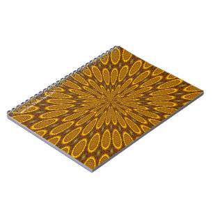 Goldener Raum Notizblock