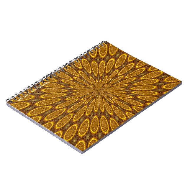 Goldener Raum Notizblock (Linke Seite)