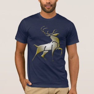 Goldener Ren-T - Shirt