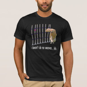 Goldener Retriever-Agility "spinnt" dunklen T - T-Shirt