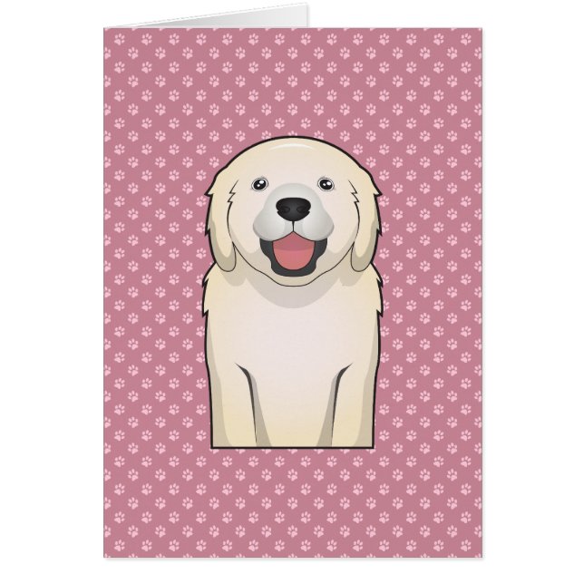 Goldener Retriever-Cartoon (Vorne)