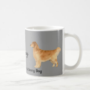 Goldener Retriever-Danny-Jungen-Tasse Tasse