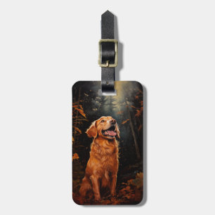 Goldener Retriever Gepäckanhänger