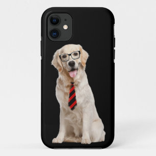 Goldener Retriever mit Brille Case-Mate iPhone Hülle