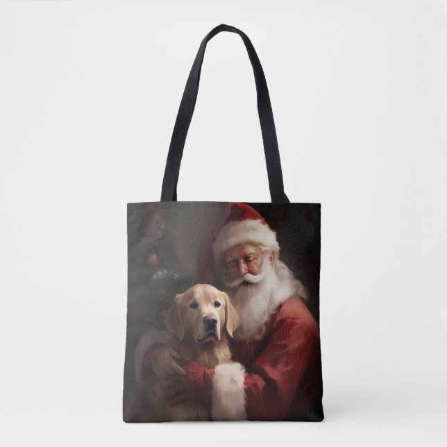 Goldener Retriever mit Weihnachten (Vorderseite)